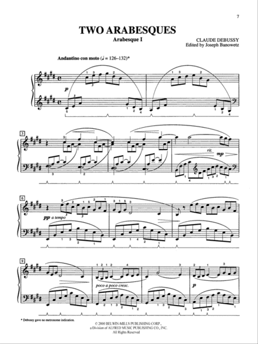 Debussy -- 12 Selected Piano Works image number null