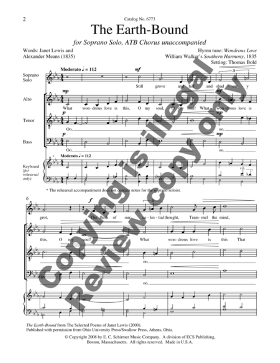 The Earth-Bound ATB scores gallery preview page 6