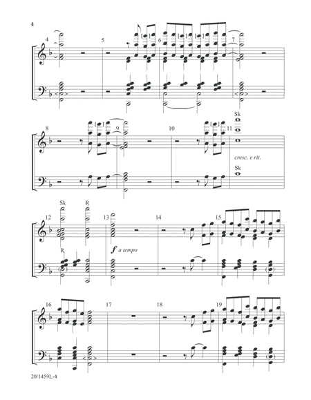 Fanfare Prelude on "Come, Christians, Join to Sing" - Handbell Part image number null