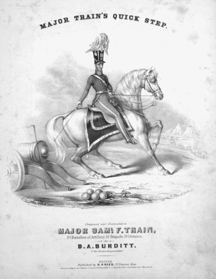Book cover for Major Train's Quick Step