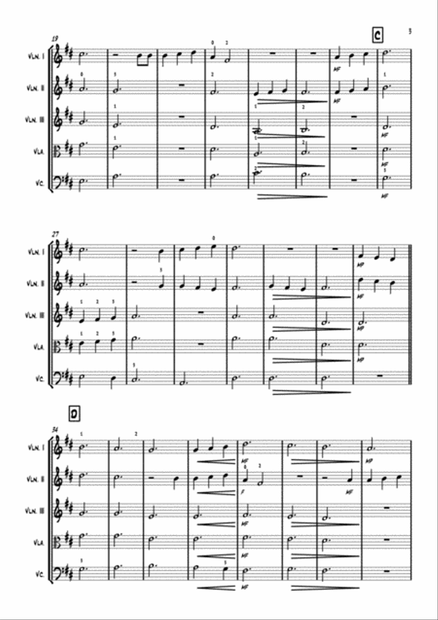 Annie's Song String Orchestra scores gallery preview page 3