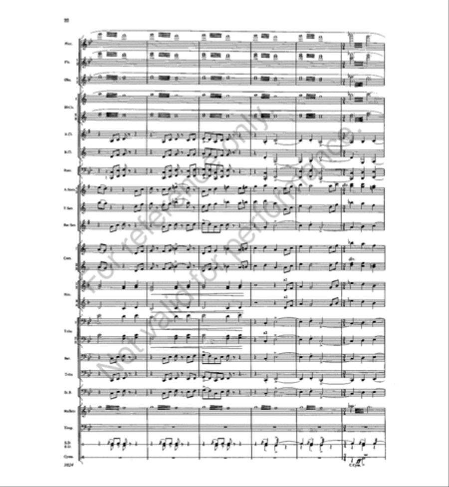 Contexture Concert Band scores gallery preview page 21