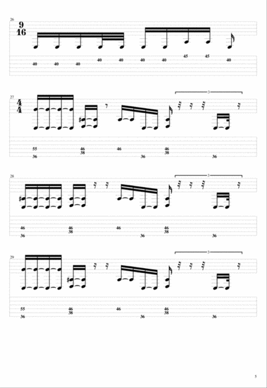 The Pain Of Perception Small Ensemble scores gallery preview page 5