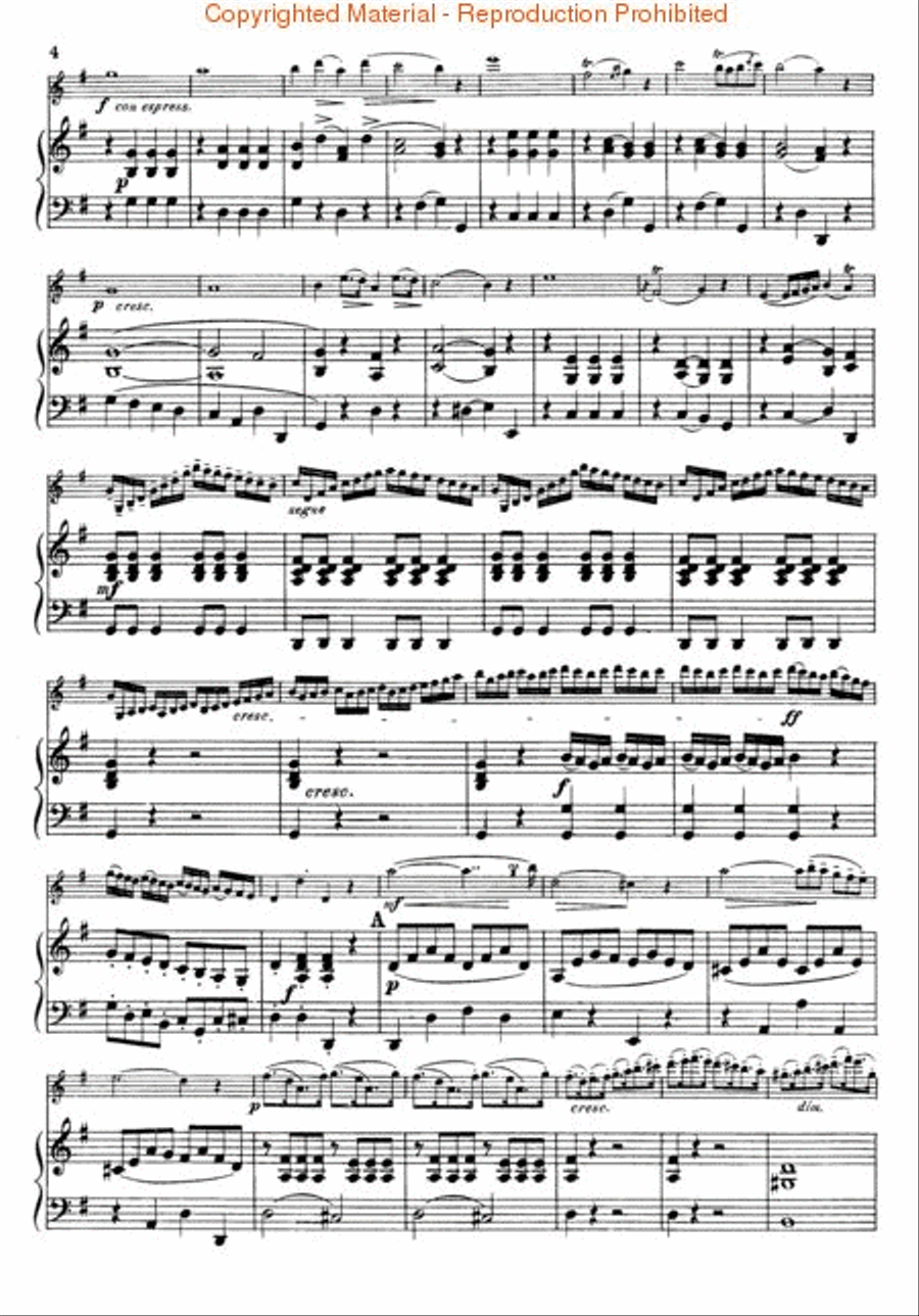 Concerto No. 23 in G Major Orchestra scores gallery preview page 3