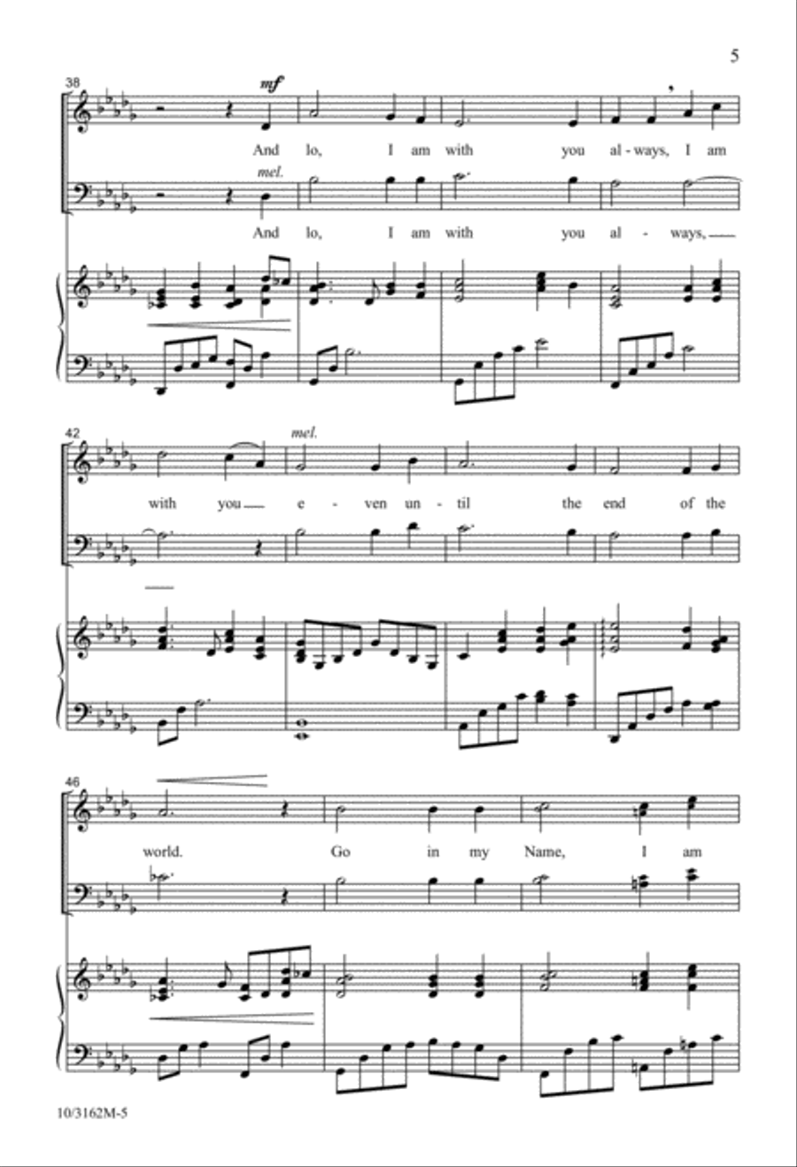 Go Ye, Therefore 2-Part scores gallery preview page 5