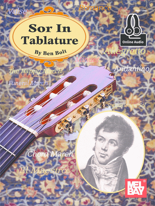Book cover for Sor In Tablature