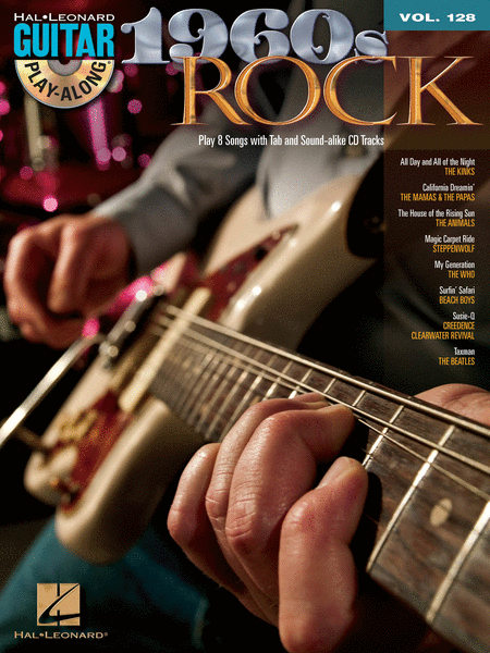 1960s Rock (Guitar Play-Along Volume 128)