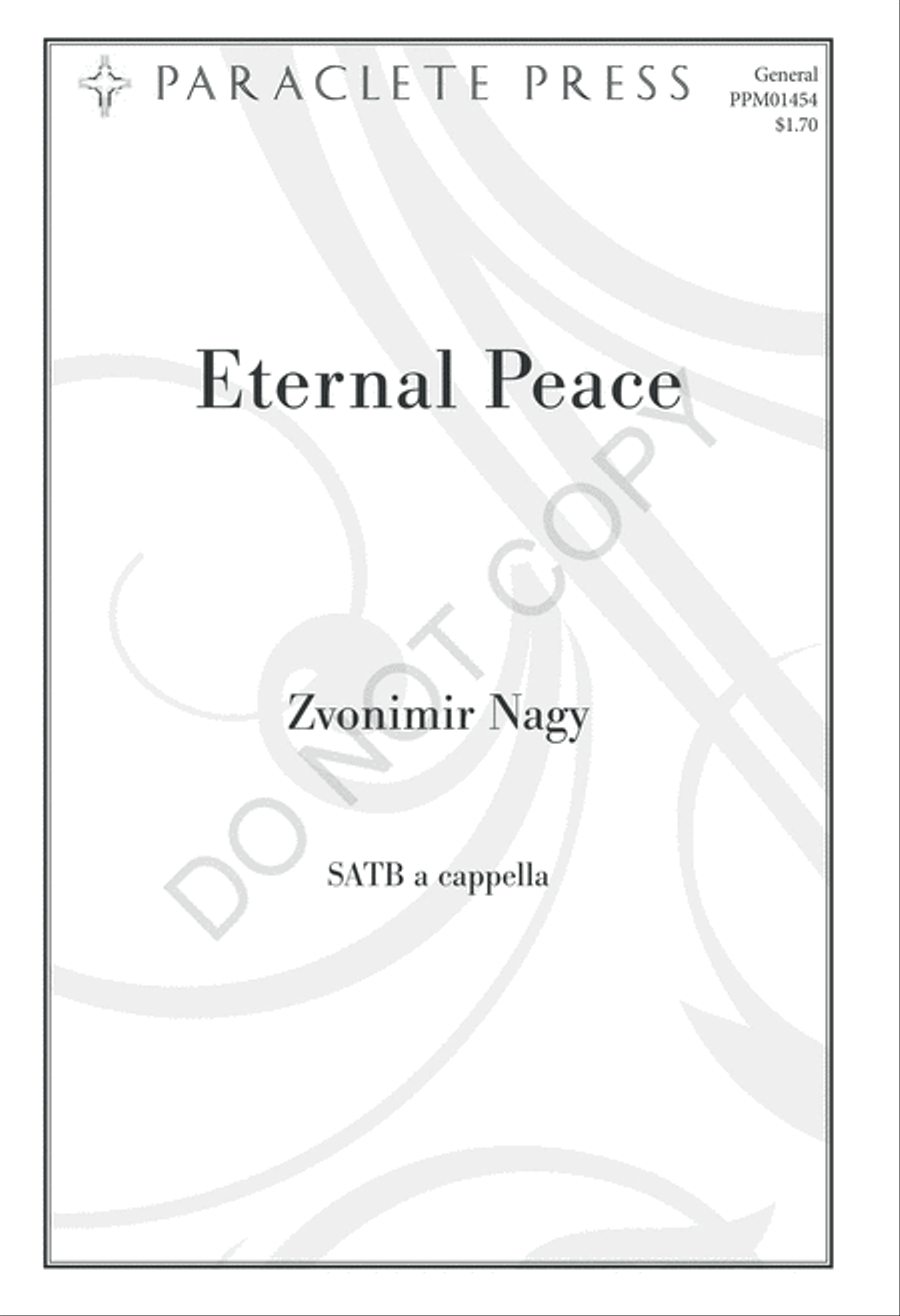 Eternal Peace - SATB 4-Part scores gallery preview page 2
