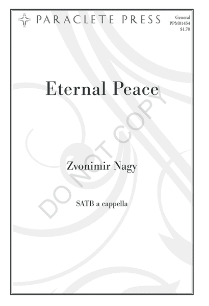 Eternal Peace - SATB image number null
