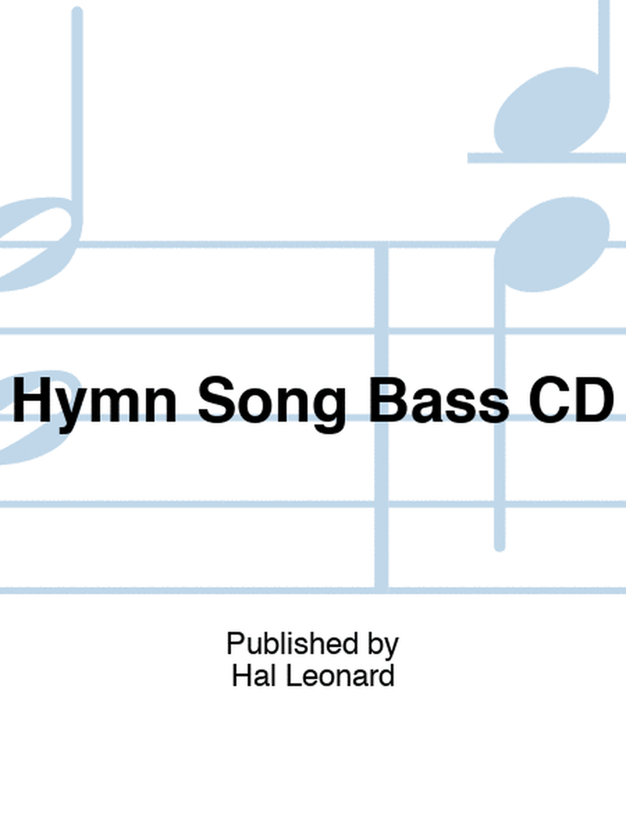 Hymn Song Bass CD