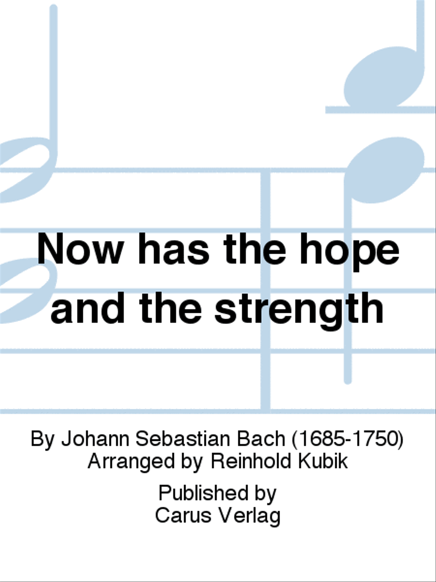 Now has the hope and the strength (Nun ist das Heil und die Kraft)