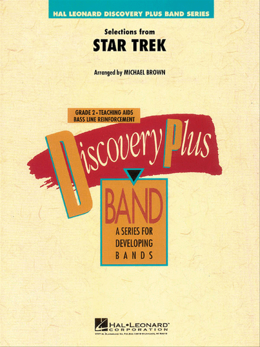 Selections from Star Trek Concert Band scores gallery preview page 1