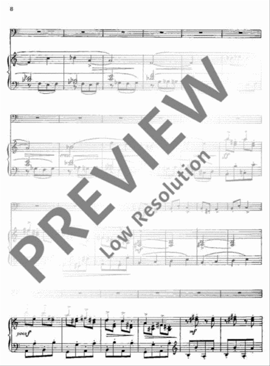 Miniaturen Miniaturen Bassoon scores gallery preview page 9