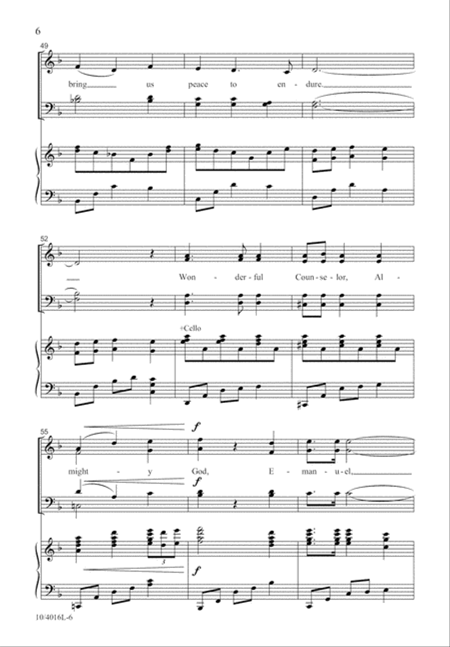 We Wait for Thee 4-Part scores gallery preview page 7