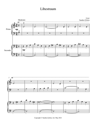 Liebestraum (beginning solo with optional elementary duet)