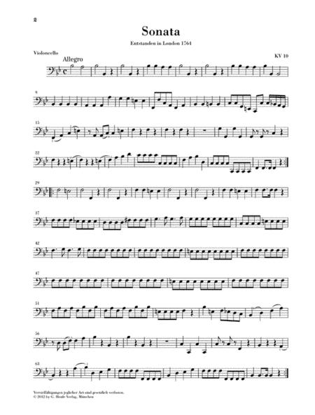 Wolfgang Amadeus Mozart – “Wunderkind” Sonatas, Volume 2, K. 10-15 by Wolfgang Amadeus Mozart Piano Trio - Sheet Music