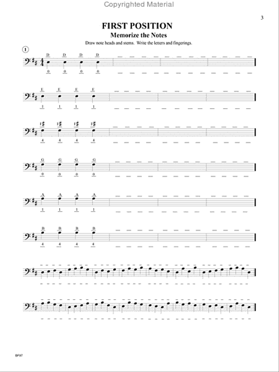 Complete Technique for Double Bass Double Bass scores gallery preview page 2
