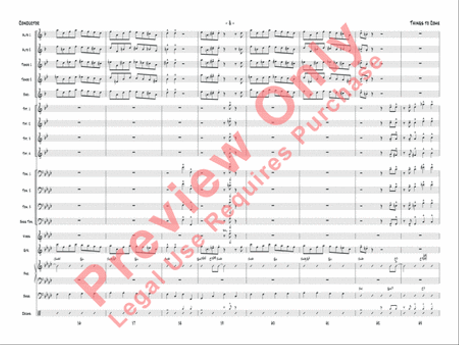 Things to Come Things to Come Jazz Ensemble scores gallery preview page 9