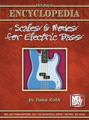 Book cover for Encyclopedia of Scales & Modes for Electric Bass