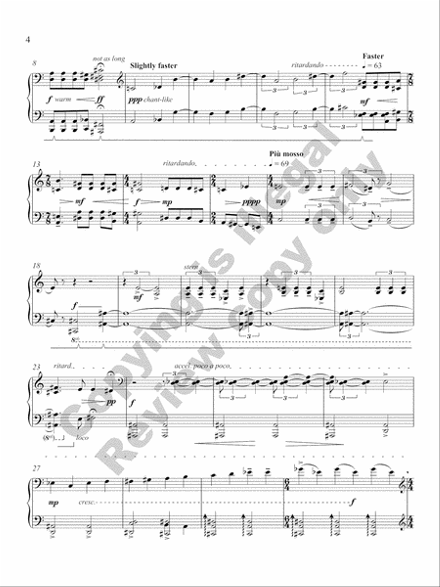 Orfeo in Asia Piano Solo scores gallery preview page 6