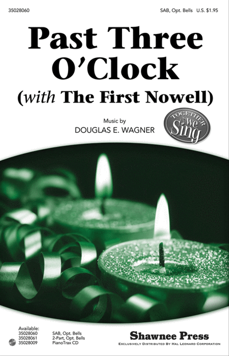 Past Three O'Clock 3-Part scores gallery preview page 1