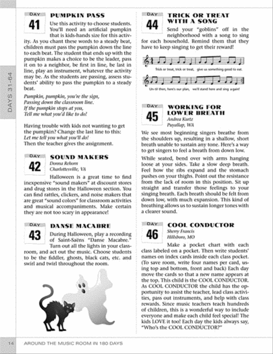 Around the Music Room in 180 Days School and Community scores gallery preview page 3