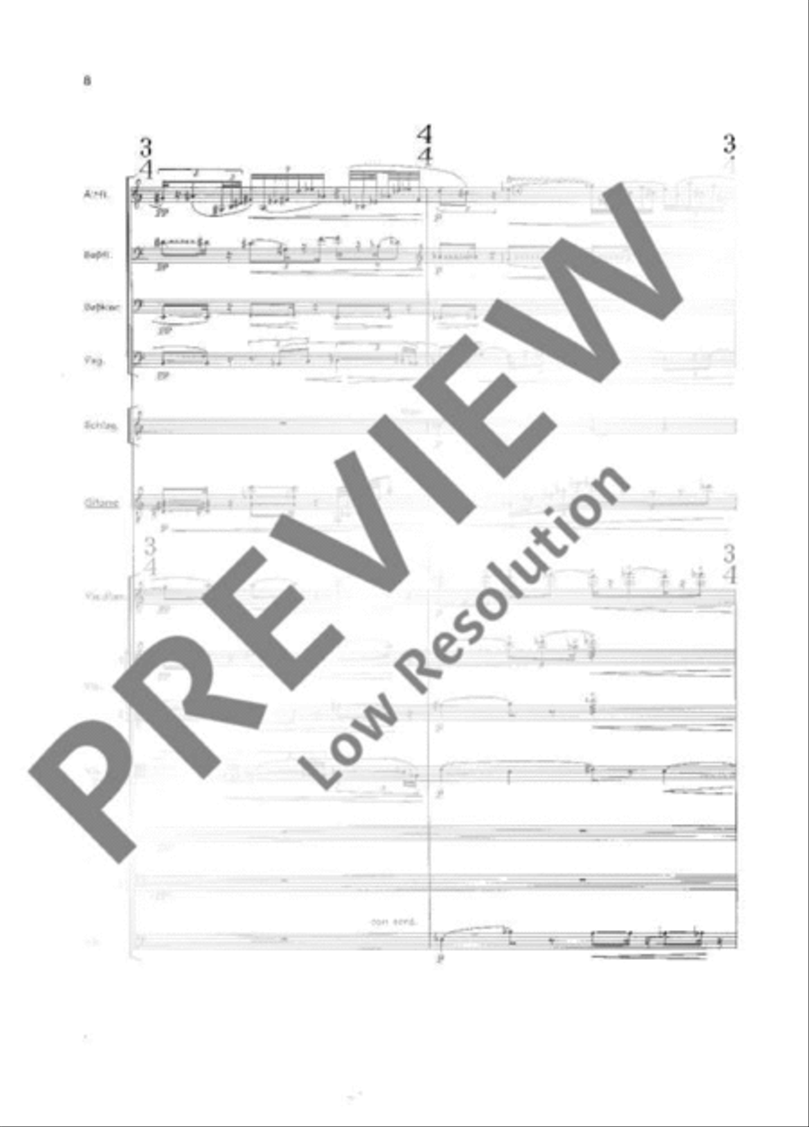 Ode an eine Äolsharfe Ode an eine Äolsharfe Bassoon scores gallery preview page 15