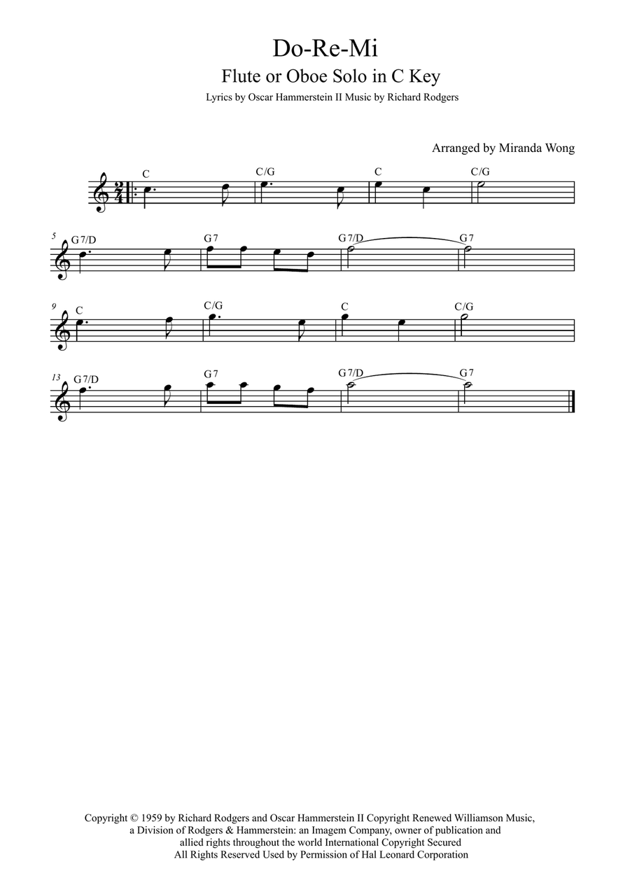 Do-Re-Mi Small Ensemble scores gallery preview page 1