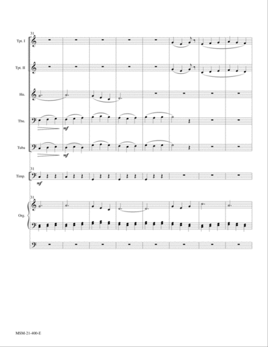 Bunessan Choir scores gallery preview page 5