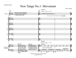New Tango No. 1: Movement