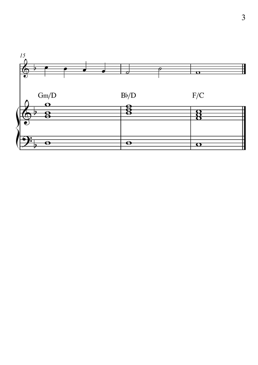 Good King Wenceslas Violin Solo scores gallery preview page 3