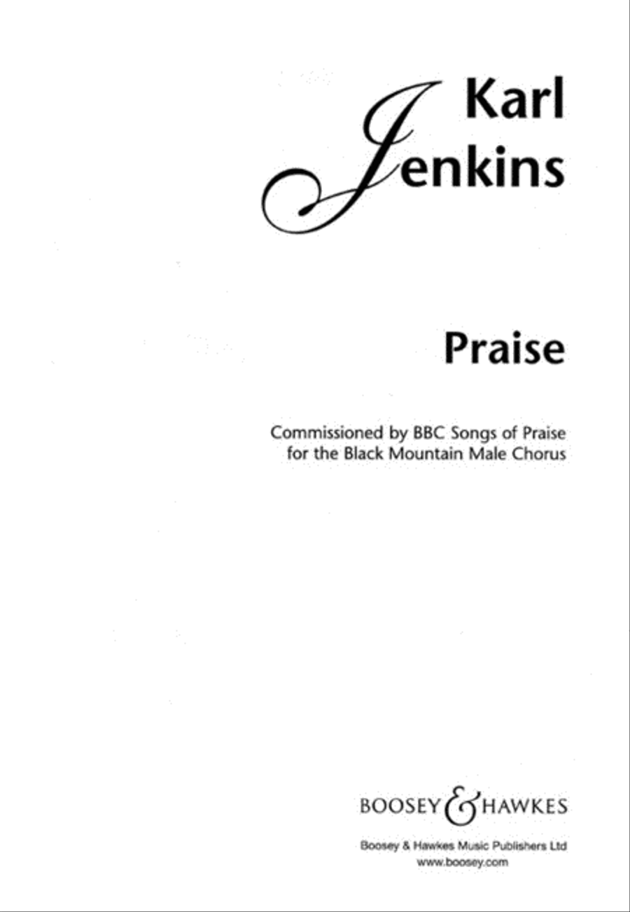 Praise TTBB scores gallery preview page 1