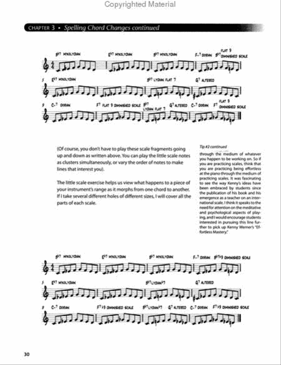The Jazz Musician's Guide to Creative Practicing Collection / Songbook scores gallery preview page 3