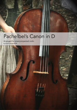 Pachelbel's Canon for Unaccompanied Violin