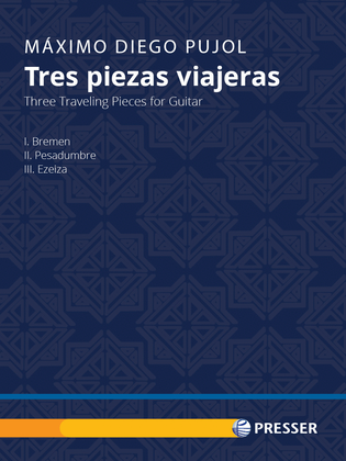 Book cover for Tres piezas viajeras