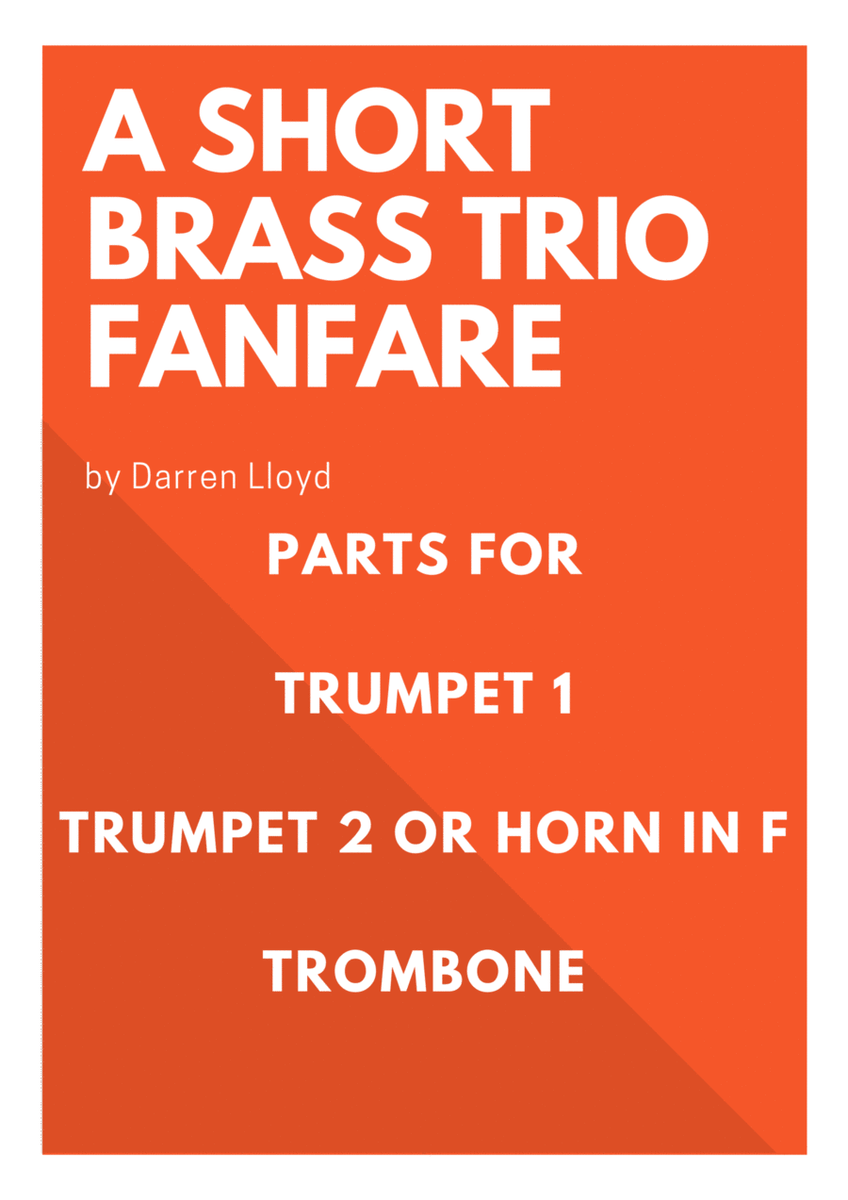 Short fanfare for brass trio image number null