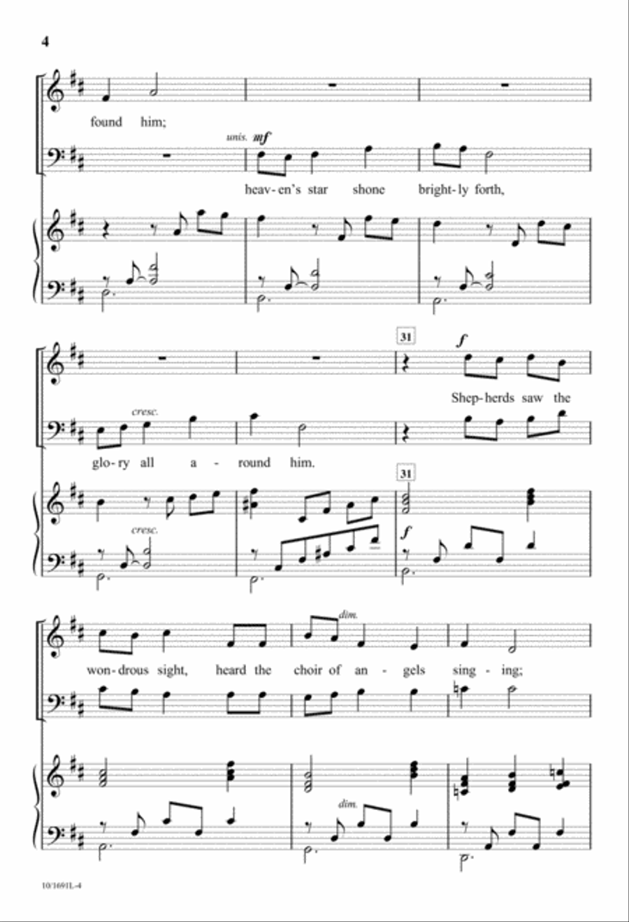 Gentle Mary Gentle Mary 4-Part scores gallery preview page 5