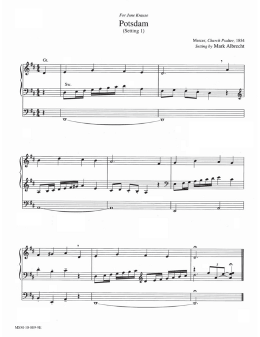 Potsdam (Setting I and II) (Introduction)