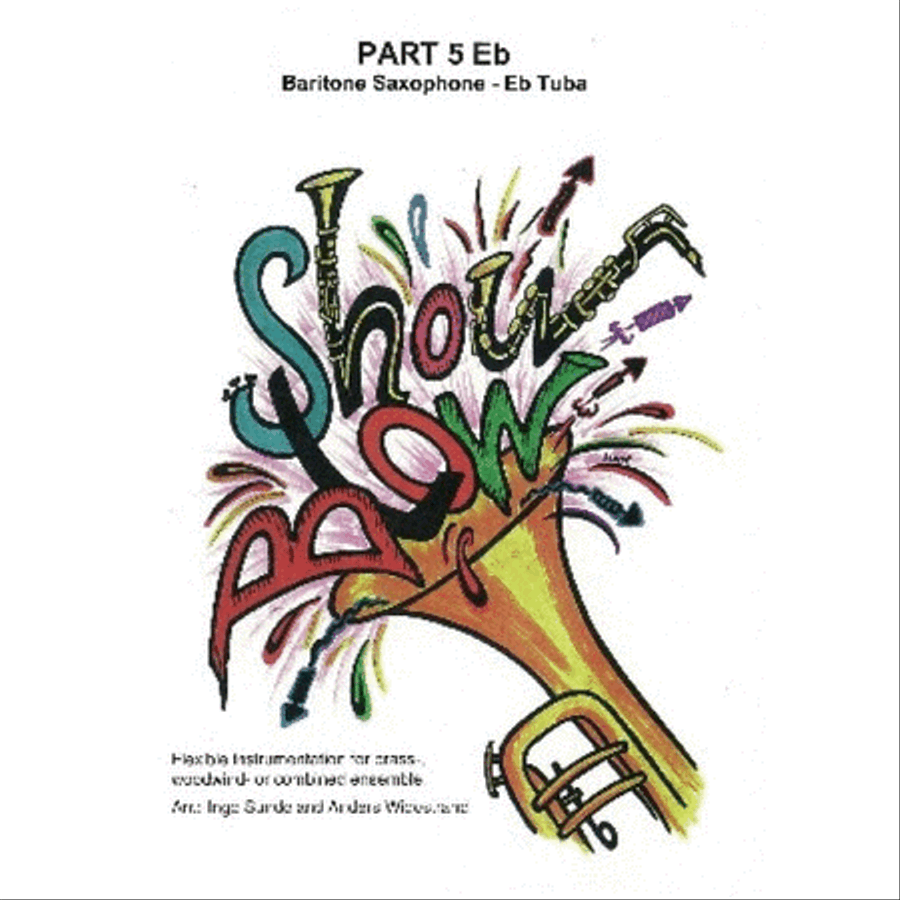 Showblow Folio 5 Eb Part scores gallery preview page 1