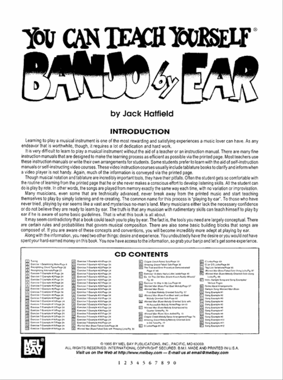 You Can Teach Yourself Banjo By Ear Banjo scores gallery preview page 3