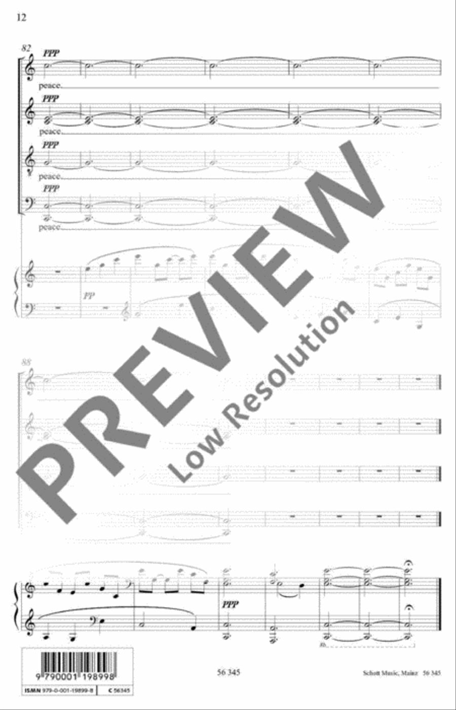 The Fruit of Silence The Fruit of Silence Mixed Choir scores gallery preview page 13