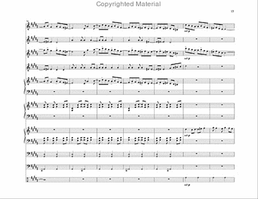 Hold Fast Percussion Ensemble scores gallery preview page 16