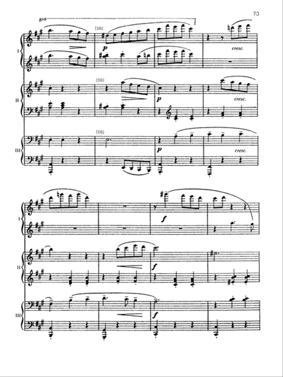 The Piano Works of Rachmaninoff, Volume 8 Small Ensemble scores gallery preview page 10