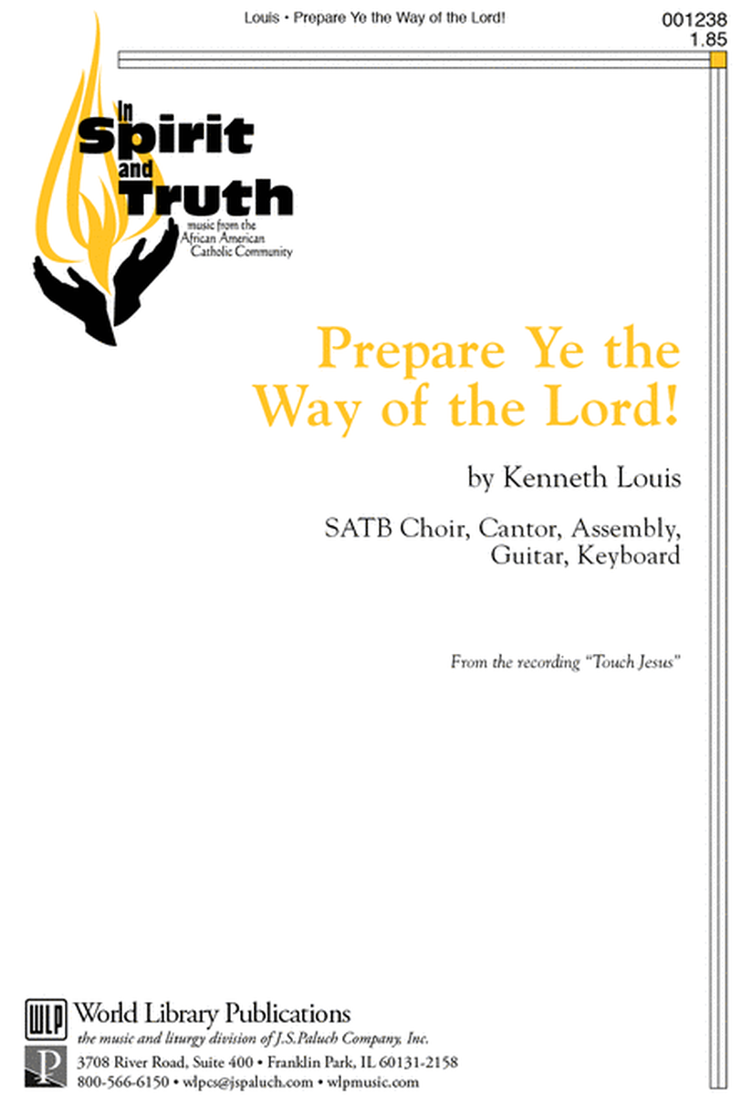 Prepare Ye the Way of the Lord image number null