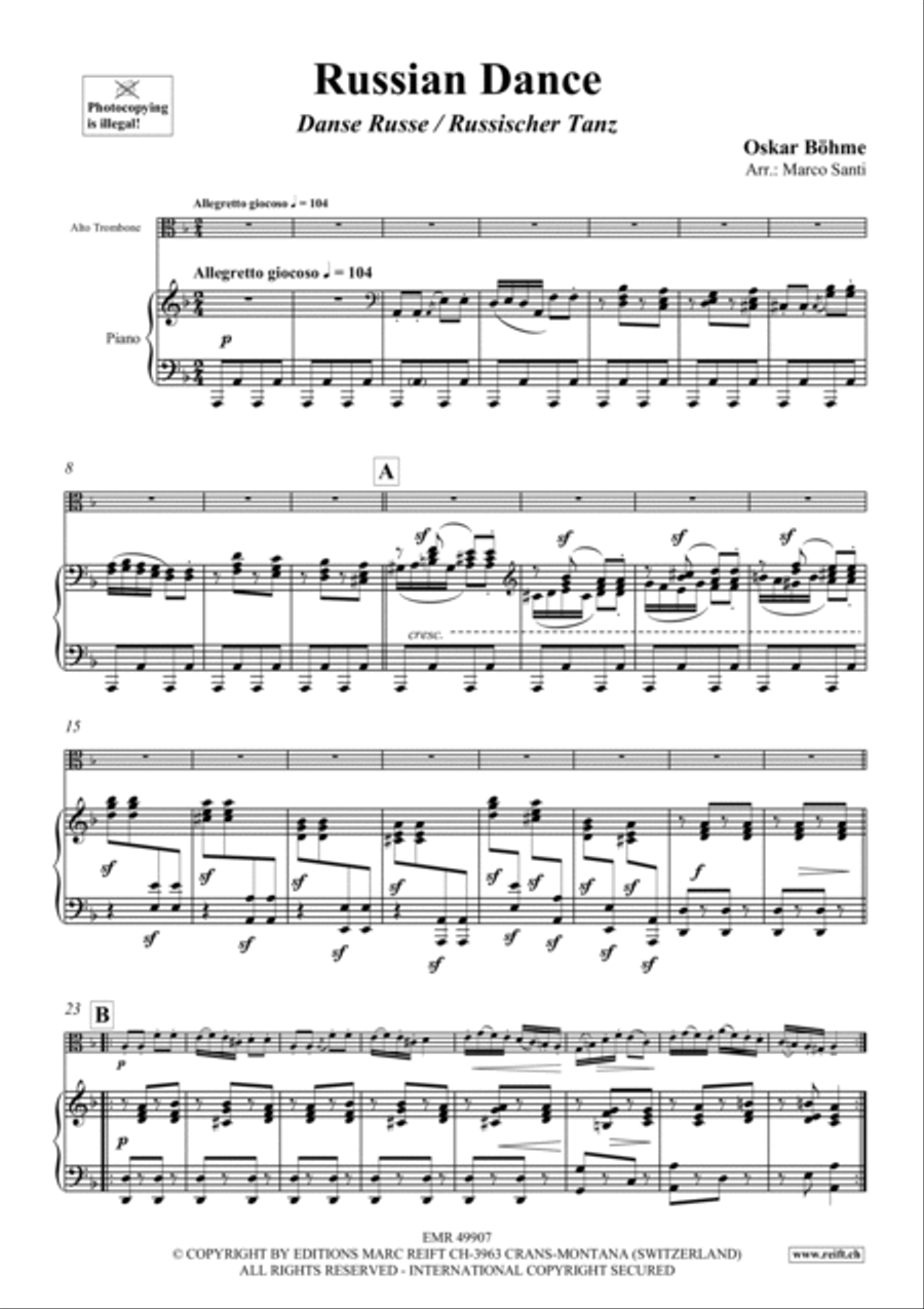 Russian Dance Russian Dance Piano Accompaniment scores gallery preview page 4