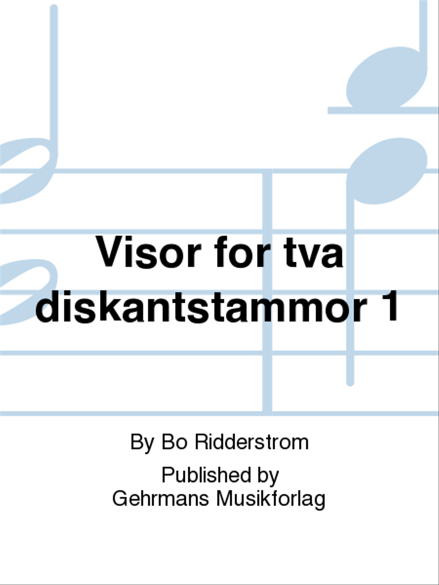 Visor for tva diskantstammor 1 SA scores gallery preview page 1