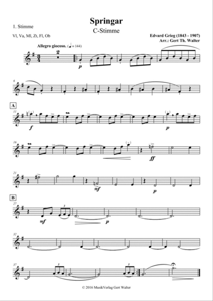 Springar School and Community scores gallery preview page 3