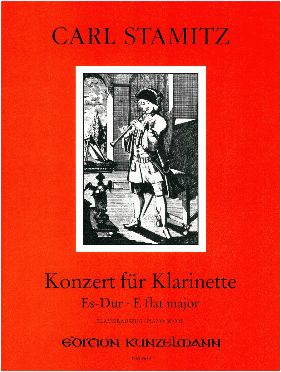 Book cover for Concerto for clarinet no. 6