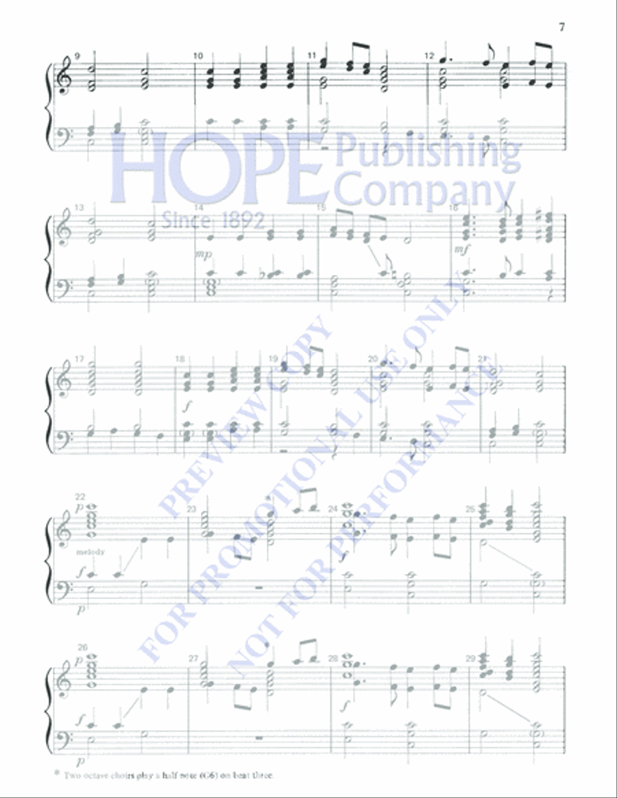 Eastertide Bells 3-Octaves scores gallery preview page 7