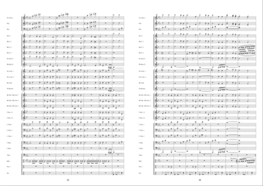 The Billy Joel Songbook Fanfare Band scores gallery preview page 14
